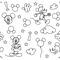 RoomMates Disney Mickey Mouse Line Art Peel & Stick Wallpaper